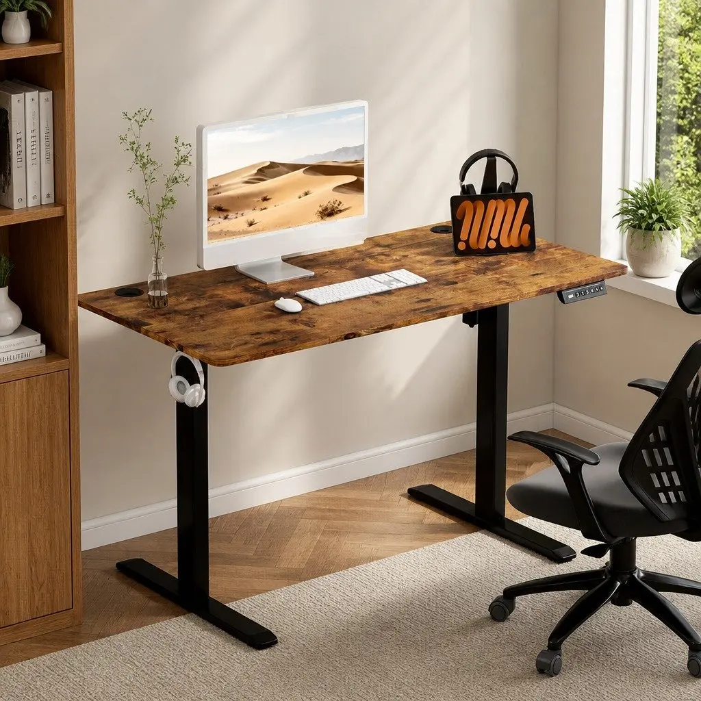 Height Adjustable Electric Standing Desk 120cm Motorised
