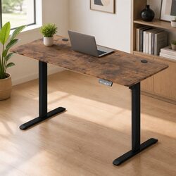 Height Adjustable Electric Standing Desk with Sturdy Frame
