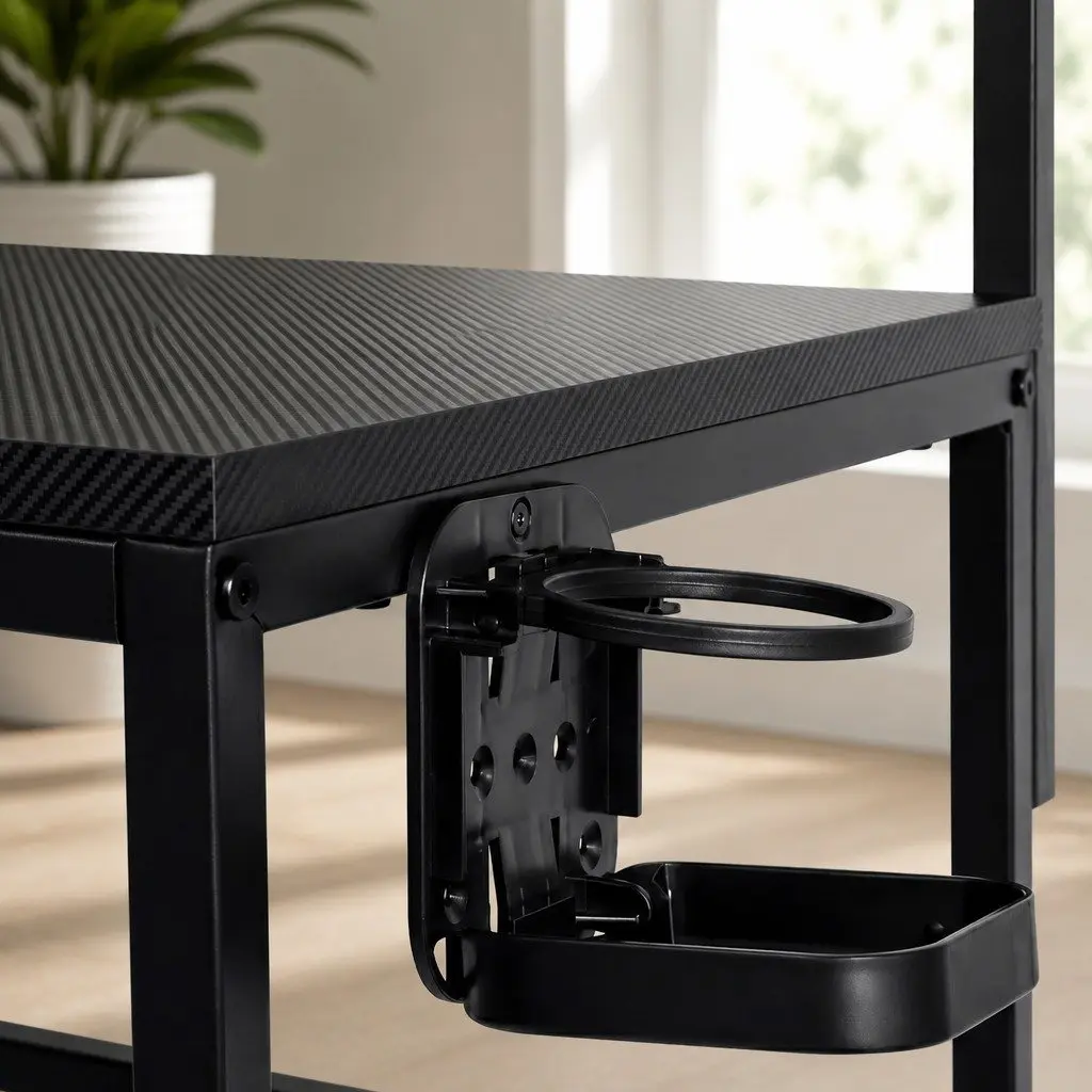 Adjustable Height Gaming Computer Desk
