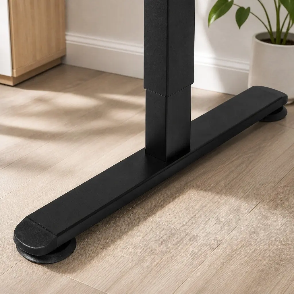 Motorised Adjustable Height Desk 140cm Black