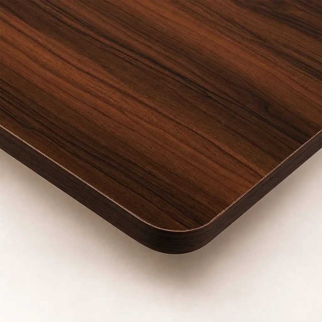 Height Adjustable Motorised Standing Desk 140cm Walnut