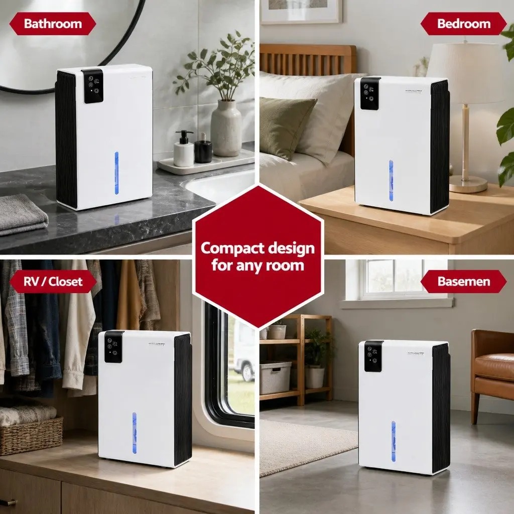 Portable Dehumidifier with Remote Control