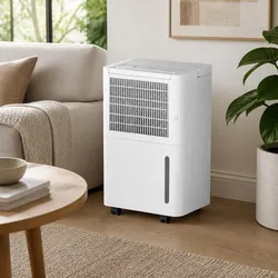 Compact 12L Dehumidifier and Air Purifier - White