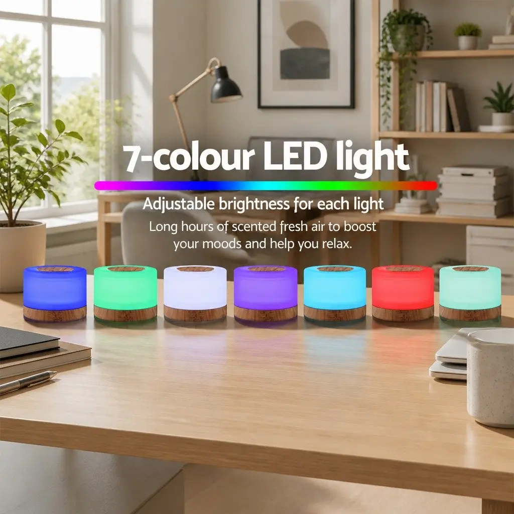 Aroma Diffuser ABS 500ml Light Wood