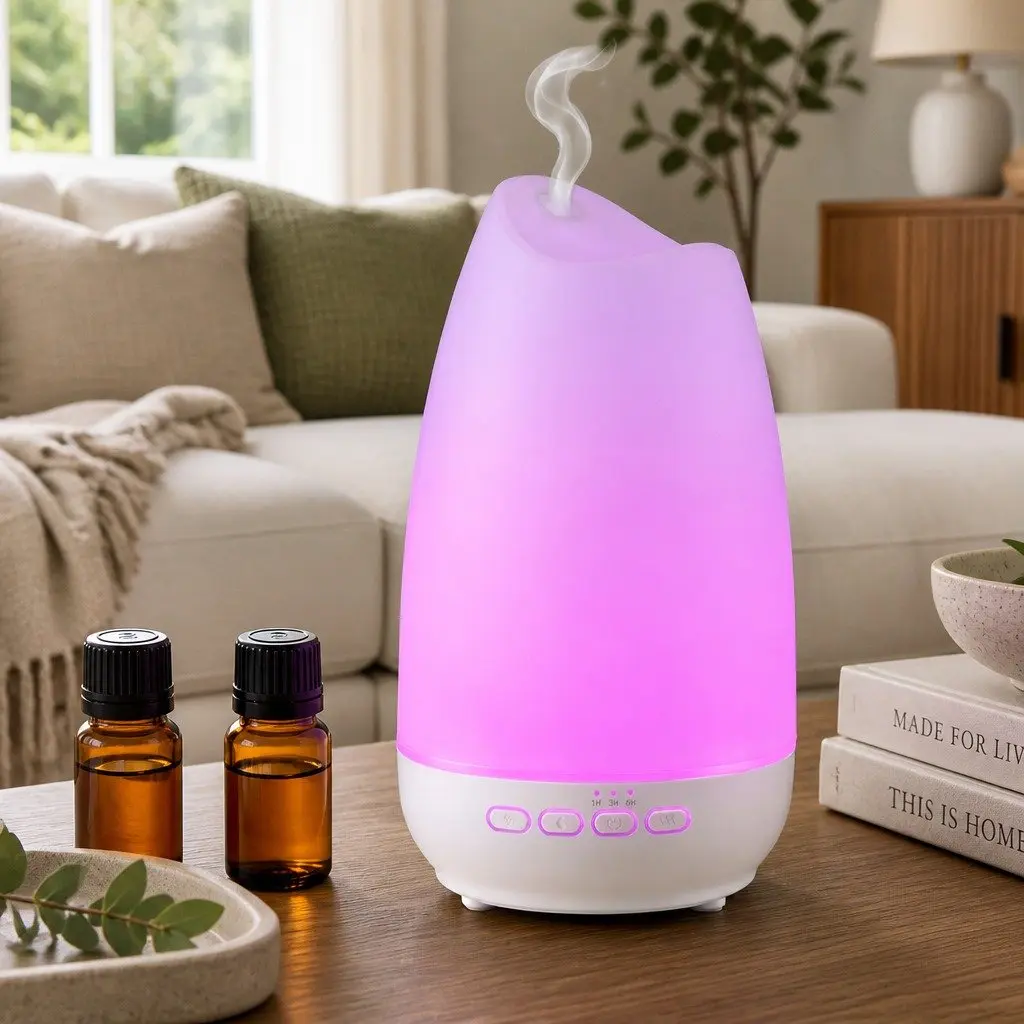 Ultrasonic Essential Oil Diffuser with LED