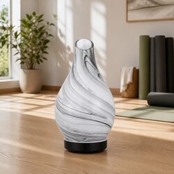 Aroma Diffuser Ultrasonic Essential Oil Humidifier LED Night Light 100ml Black