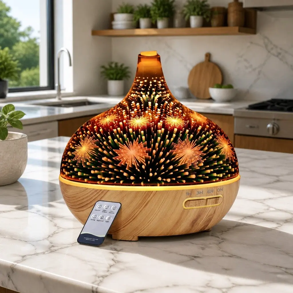 Aroma Diffuser 400ml with 3D Light Effect