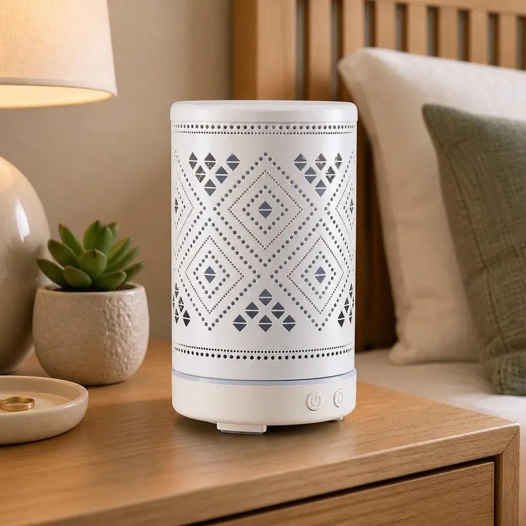 Aroma Diffuser Humidifier ABS 100ml White
