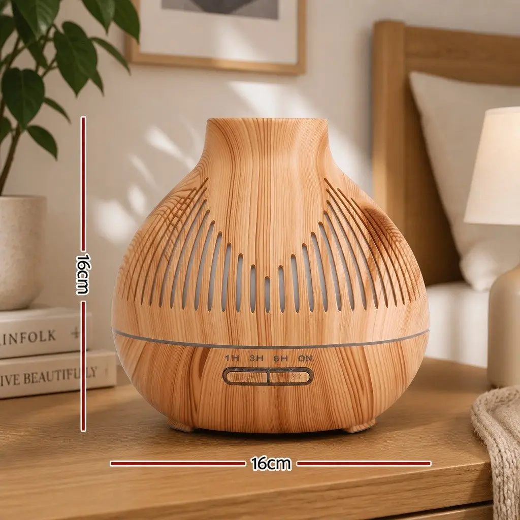 Ultrasonic Aroma Diffuser 400ml with 7 LED Lights