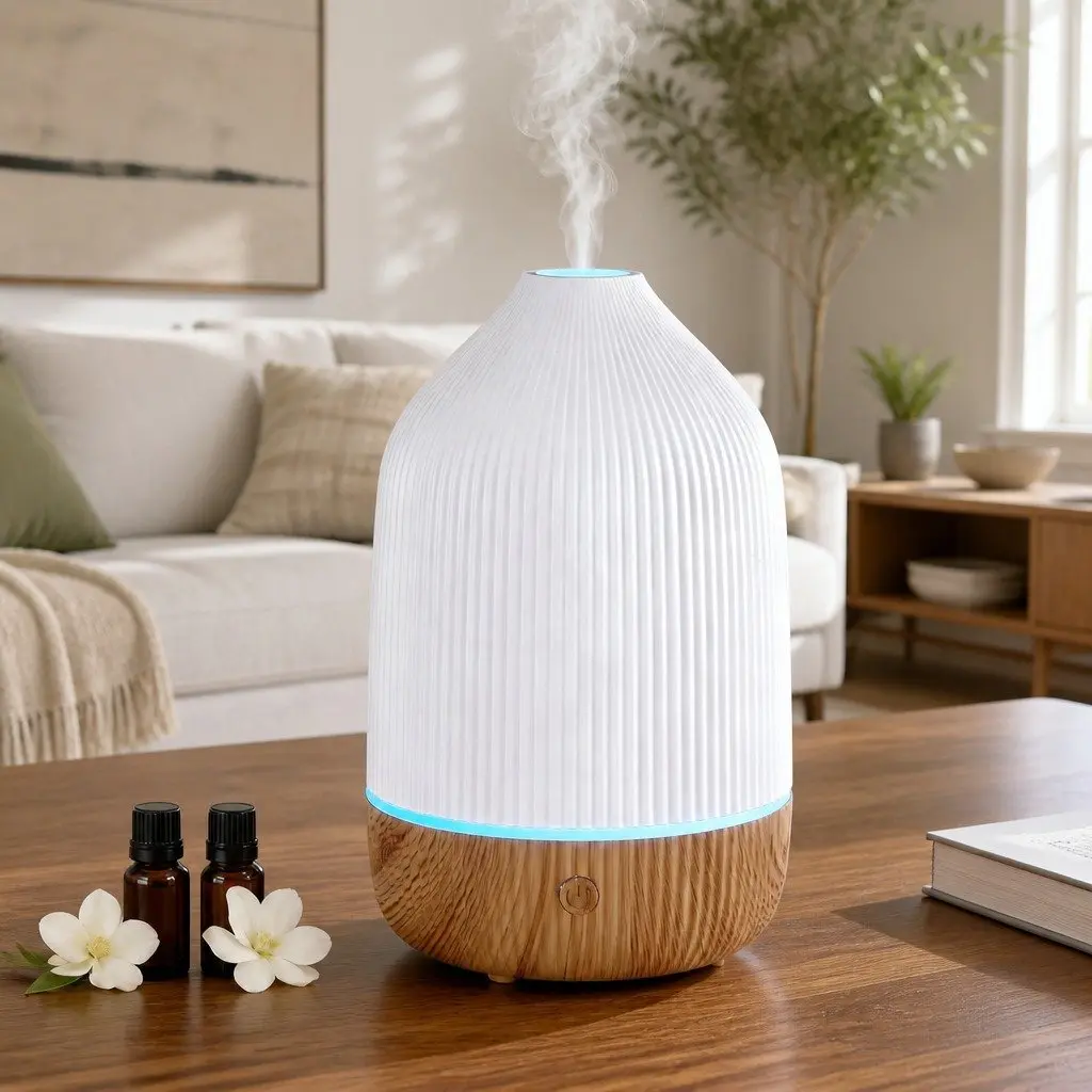 Ultrasonic Aroma Diffuser 100ml with LED Night Light