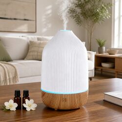 Premium Ultrasonic Aroma Diffuser 100ml with LED Night Light