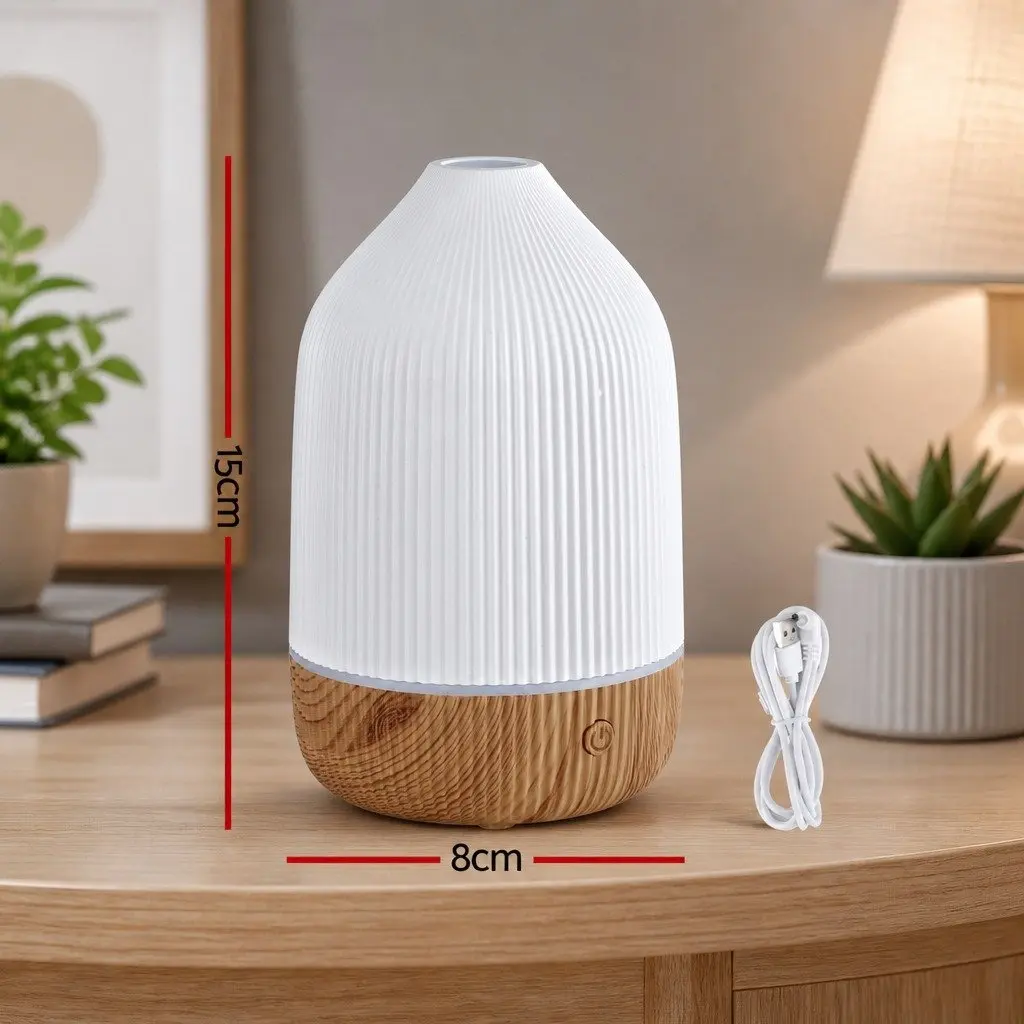 Ultrasonic Aroma Diffuser 100ml with LED Night Light