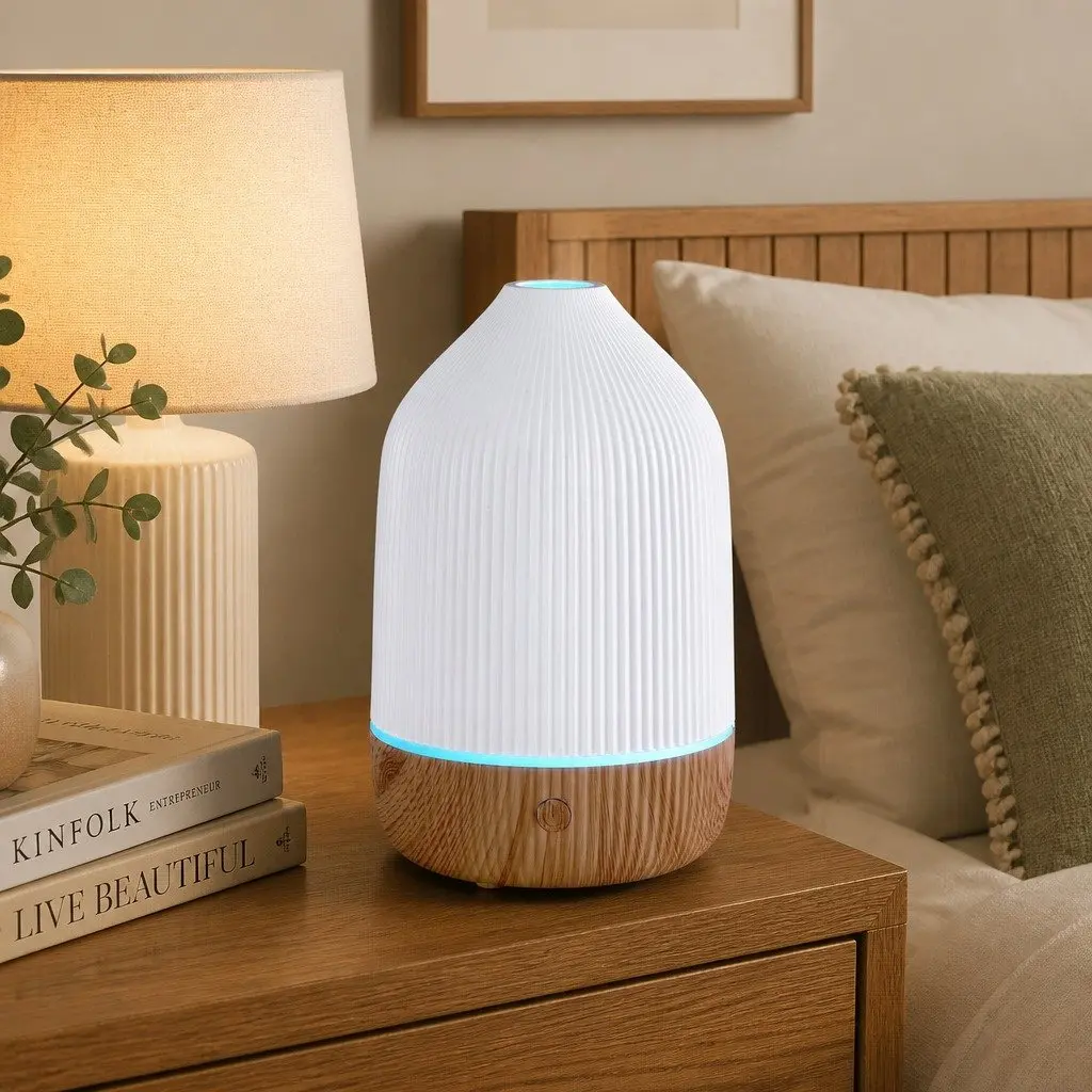 Ultrasonic Aroma Diffuser 100ml with LED Night Light