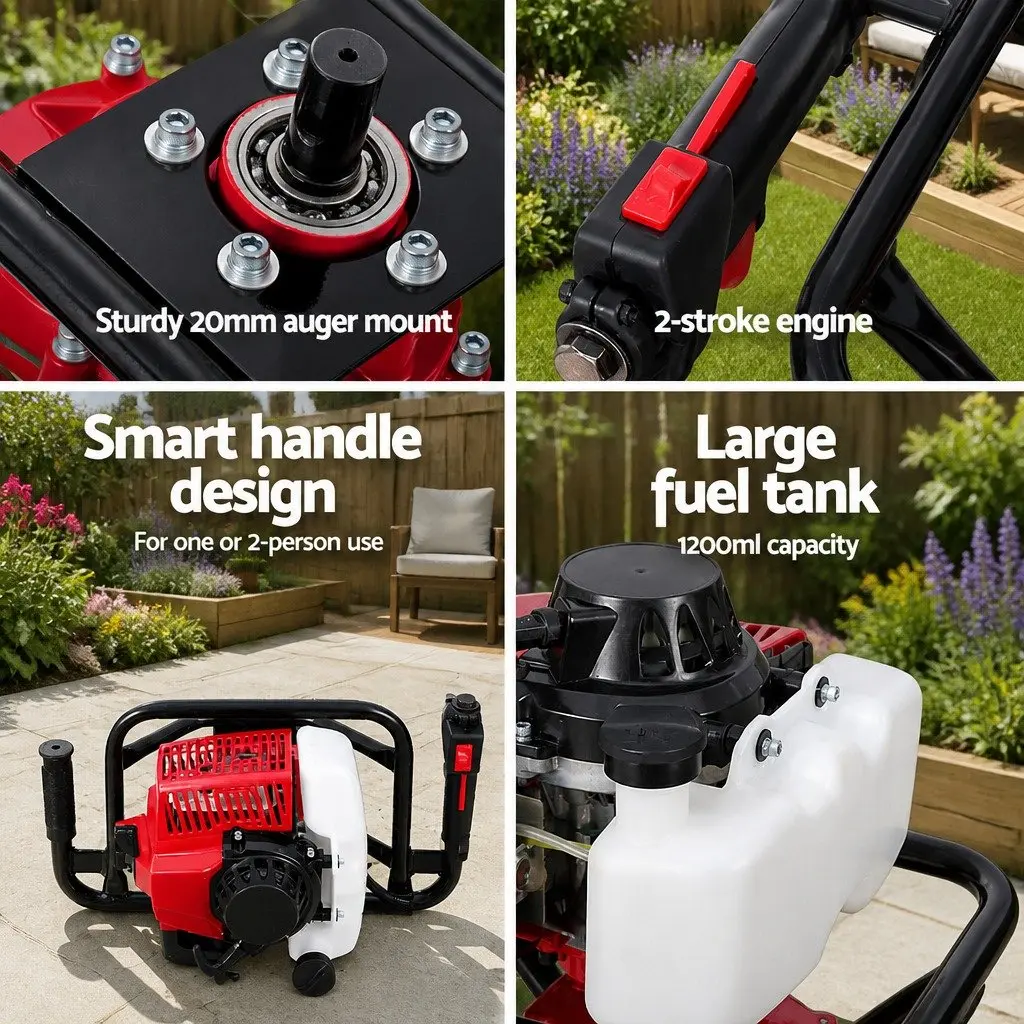 63cc Petrol Post Hole Digger Engine