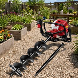 High-Quality 65cc Petrol Post Hole Digger with Auger