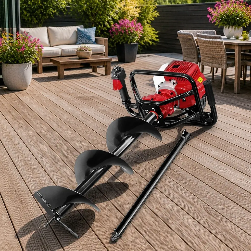 65CC Petrol Post Hole Digger with 300mm Auger
