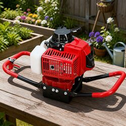 Petrol Post Hole Digger Engine Motor Only 63cc 2-Stroke 7500RPM Boring Auger