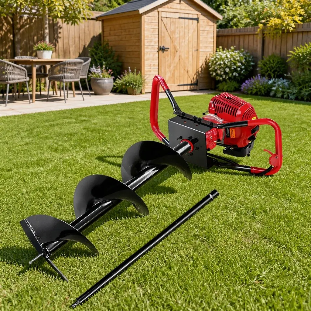 65cc Petrol Post Hole Digger with Auger