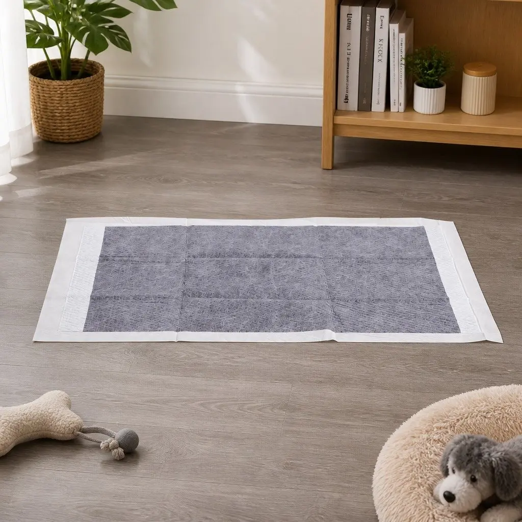 Super Absorbent Pet Training Pads 60x60cm with Charcoal