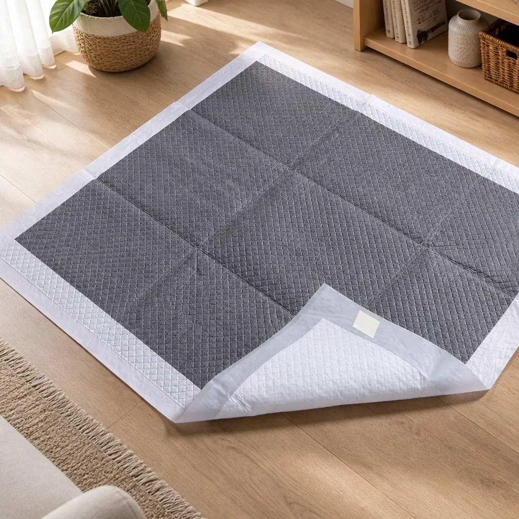 Super Absorbent Pet Training Pads 60x60cm with Charcoal