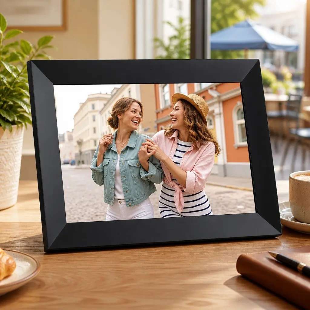 10.1 Inch Digital Photo Frame with WiFi and Touch Screen