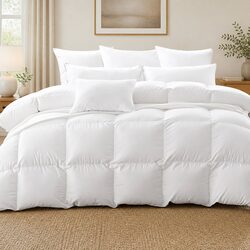 Luxury King Goose Down Feather Quilt 500GSM