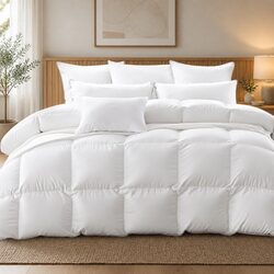 King Single Goose Down Quilt 500GSM - Quality and Comfort