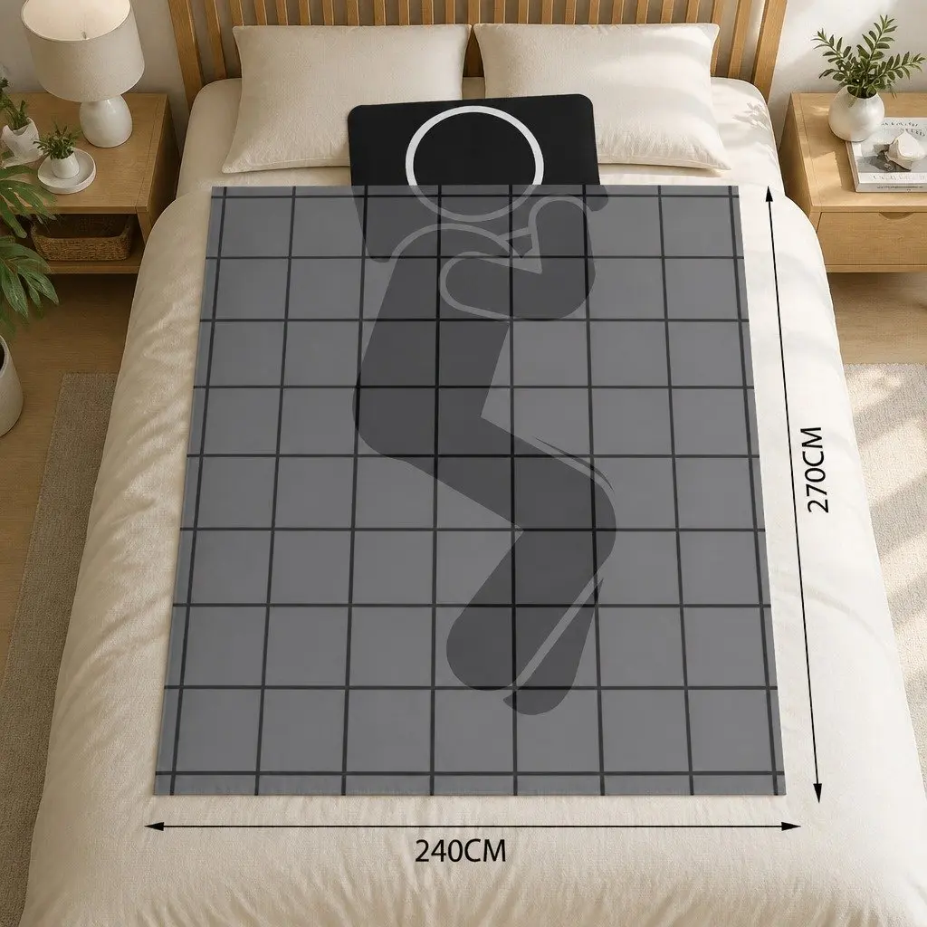 Goose Down Feather Quilt Super King Bed Doona All Season Lightweight Breathable