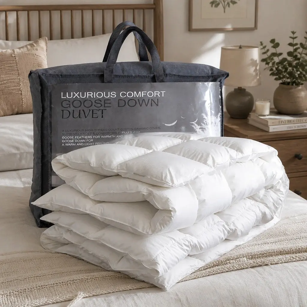 Goose Down Feather Single Quilt 700GSM