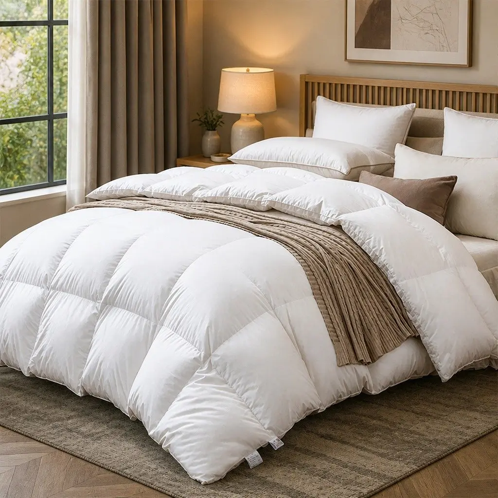 Goose Down Feather Single Quilt 700GSM