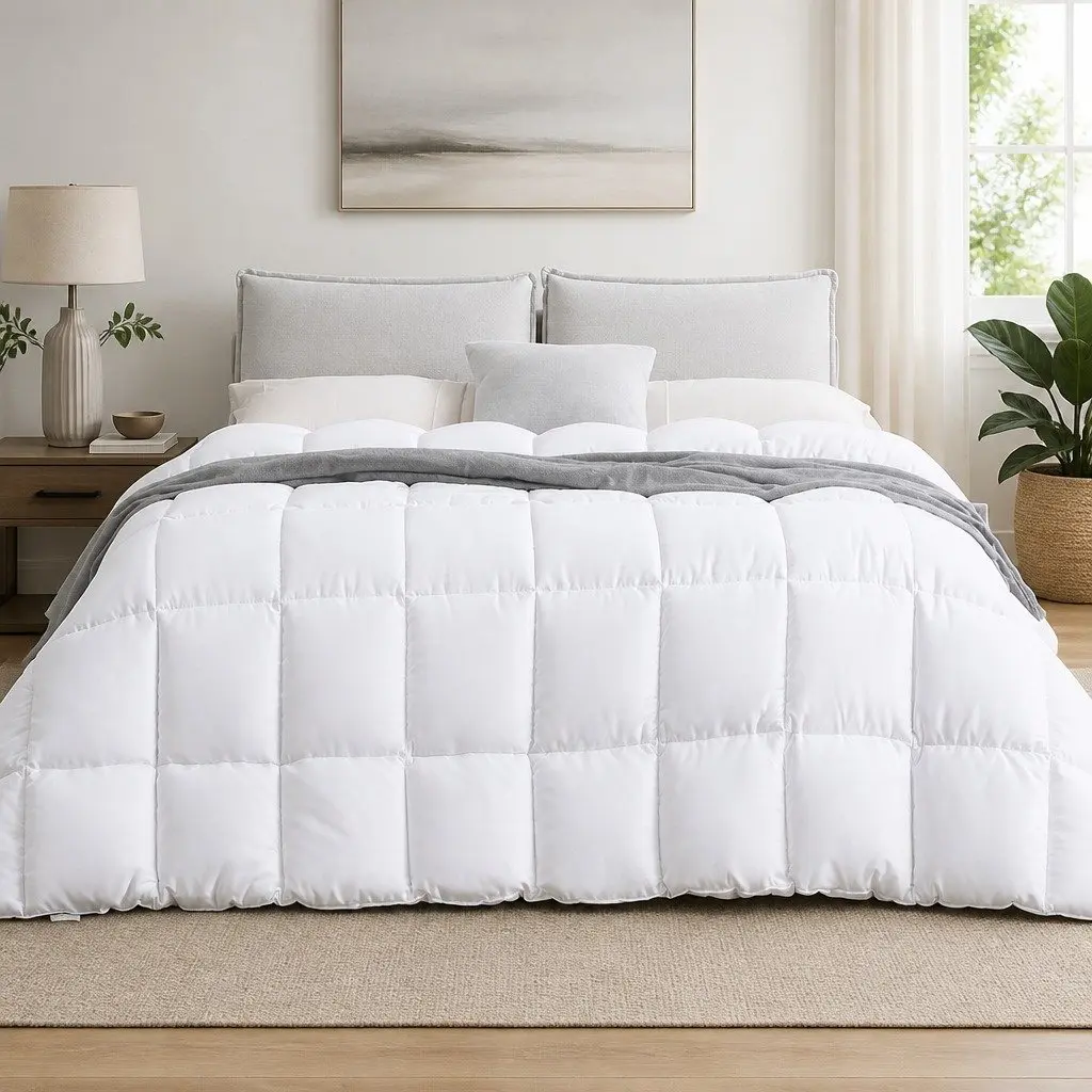 Bamboo Quilt Single 400GSM All Season Comforter