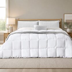 Super King Bamboo Quilt - Soft Baffle Box Design