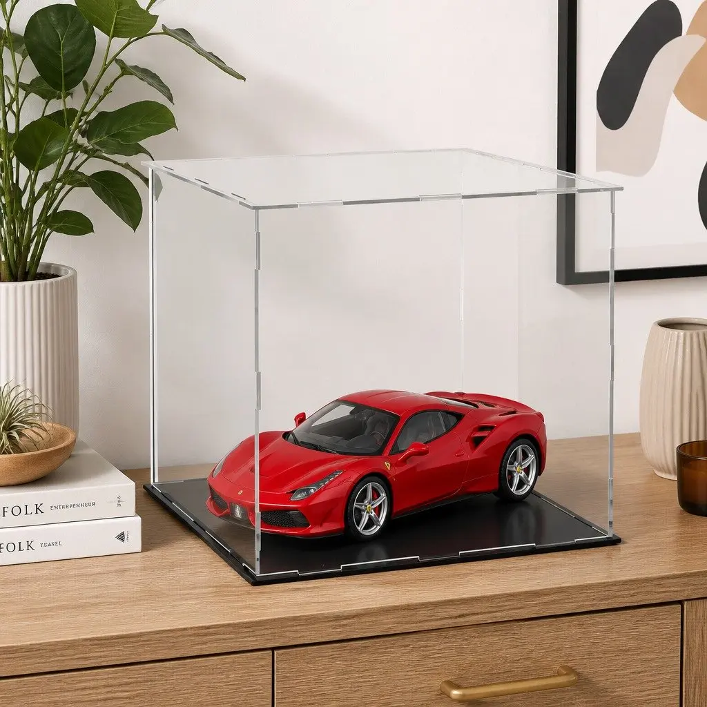 Clear Acrylic Display Case for Collectibles