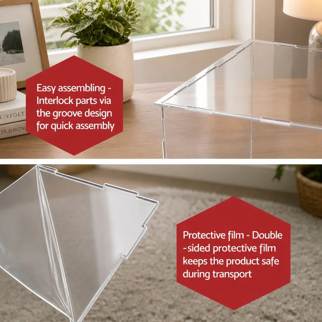 Clear Acrylic Display Case for Collectibles