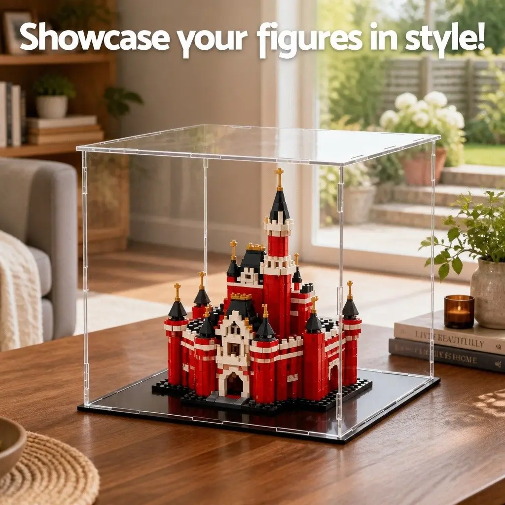 Clear Acrylic Display Case for Collectibles