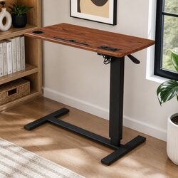 Height Adjustable Standing Desk with Gas Lift for Work