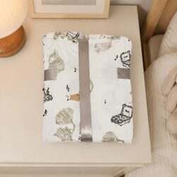 Kids Bamboo Fiber Cotton Short Sleeve Pajama Set 110