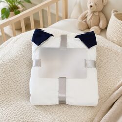 Premium Kids Double Layer White Knight Cape for Dress Up