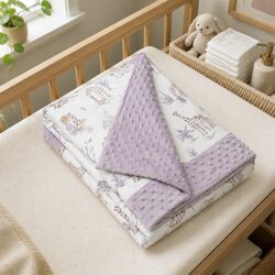 Premium 2.5 Tog Kids Padded Minky Blanket
