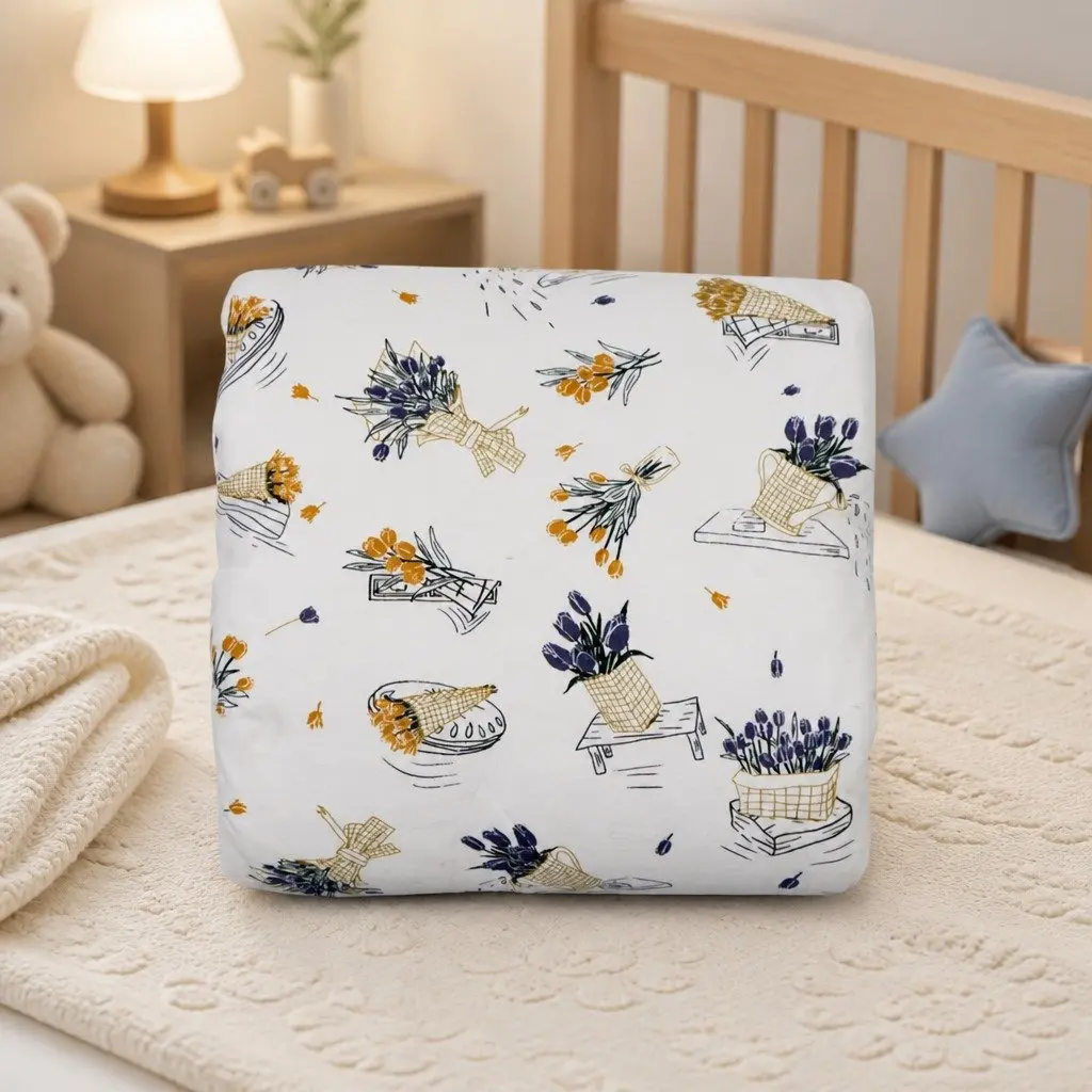 Cotton Knit Baby Blanket 2.5 Tog for Warmth