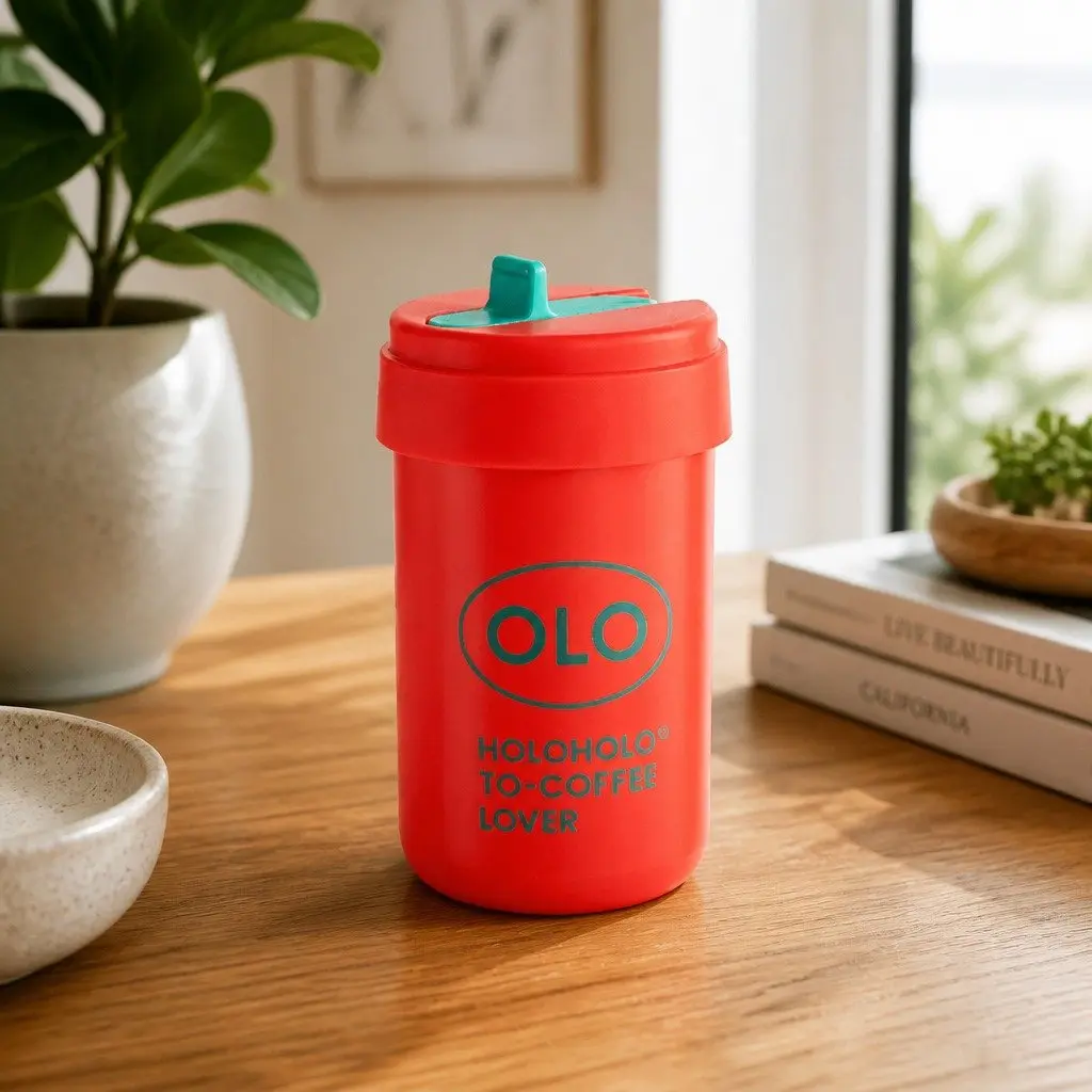 Double-Layer Insulated Travel Coffee Cup 380ml