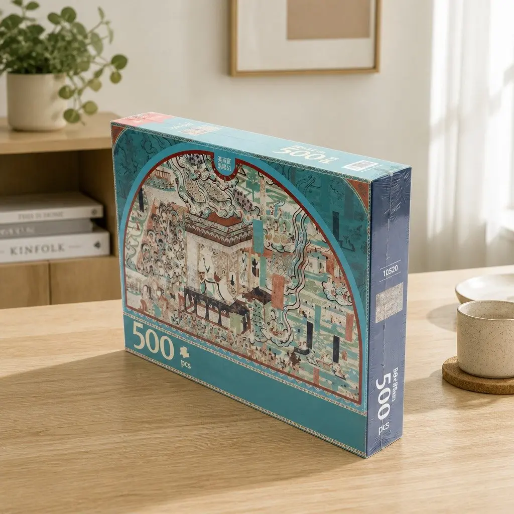 Adult Jigsaw Puzzle 500 Pieces Cave Design Puzzle for Adults