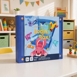 Magnetic Educational Game Toy for Kids with Portable Case