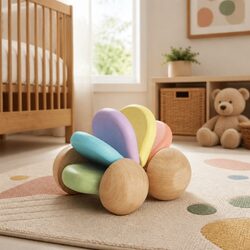 Flexible Baby Toy Car for Sensory and Motor Skill Development