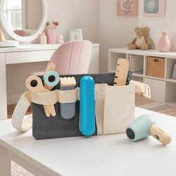 High-Quality Kids Hairdresser Pretend Play Set