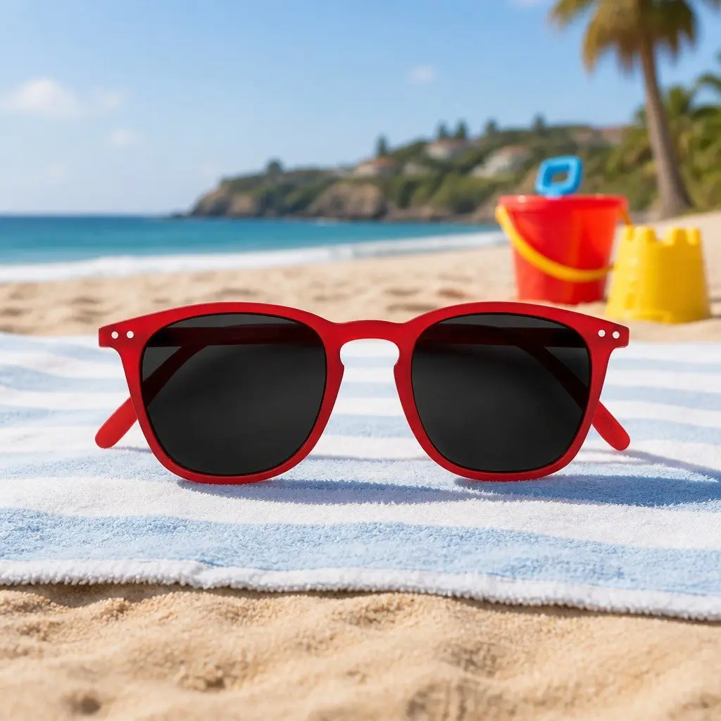 Kids Sunglasses Polycarbonate Rectangular Frame UV Protection 3-10 Years