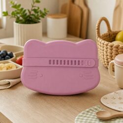 Durable Cat Snackie Blue Dusk Toddler Food Bowl