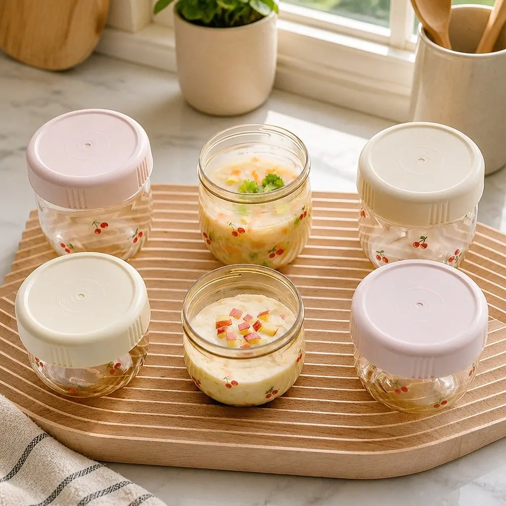 Baby Food Storage Jars 150ml Set