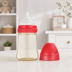 Premium 200ml Newborn Feeding Bottle with Anti-Colic Design