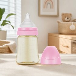 200ml Anti-Colic Newborn Feeding Bottle with Stage 0 Nipple